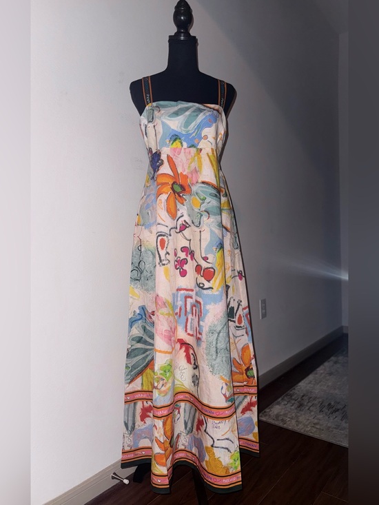 Caroline Constas Dresses & Skirts - Caroline Constas Multicolor Floral Print Maxi Dress